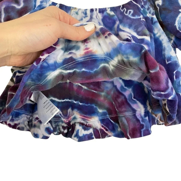 Free People Crop Top Tee Womens Medium FP We The Free Sunnie Off The Shoulder - Picture 6 of 15